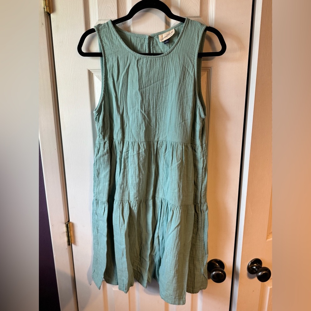 Universal Thread Teal Sleeveless Dress